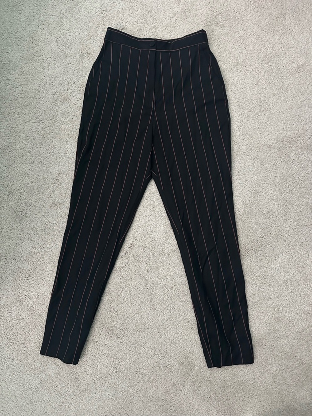 Women Pinstripe Dress Pants